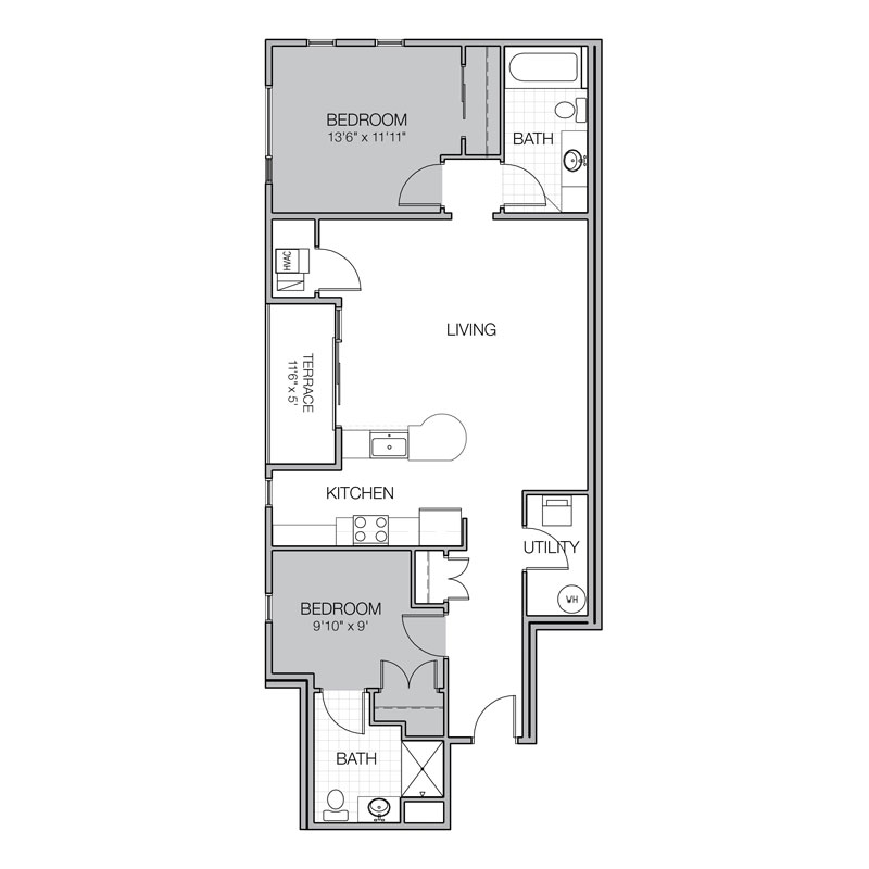 mosaic apartment floor plan a