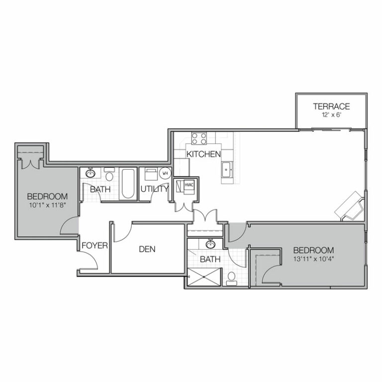 Apartment Floor Plan C