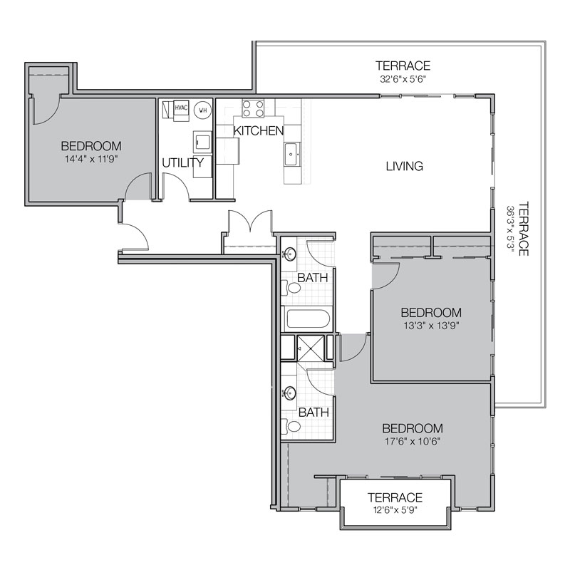 mosaic apartment floor plan cc