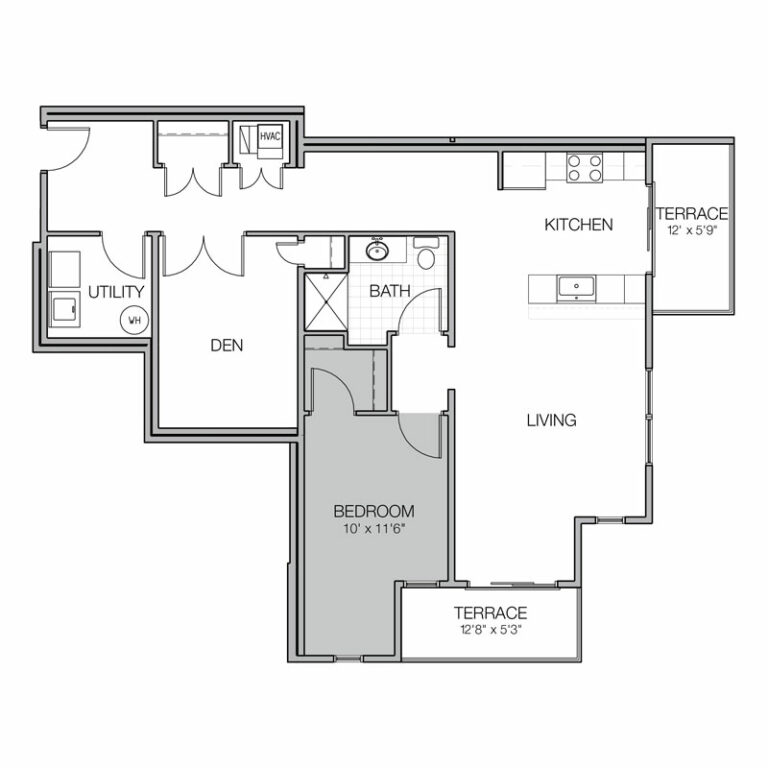 Apartment Floor Plan D
