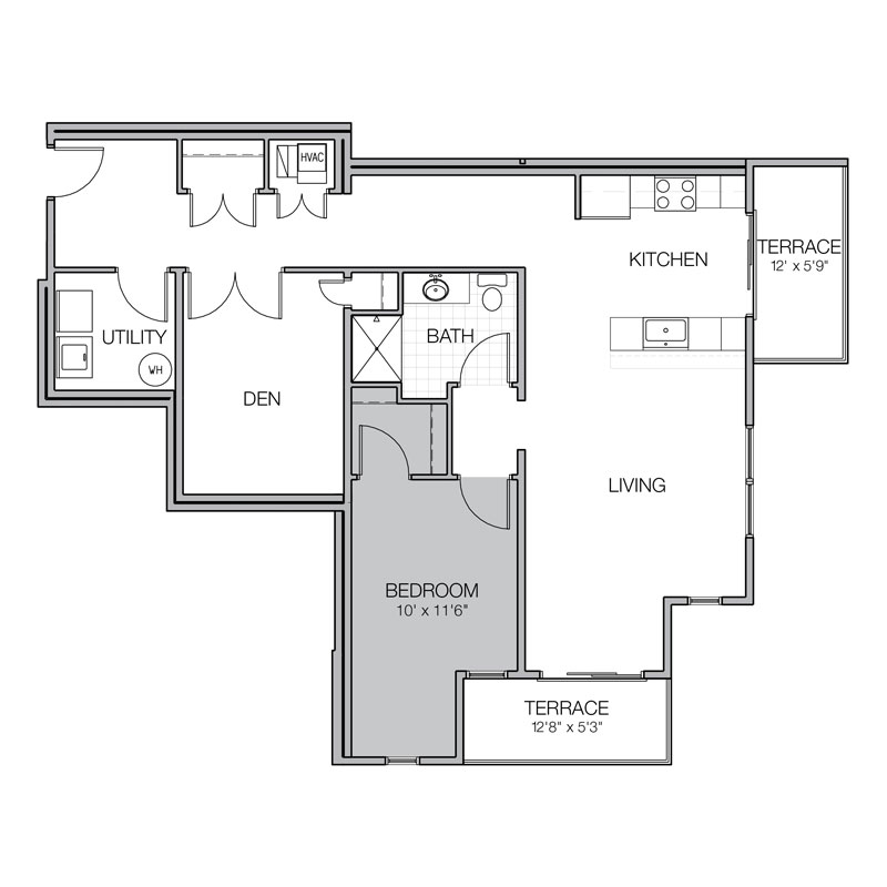 mosaic apartment floor plan d