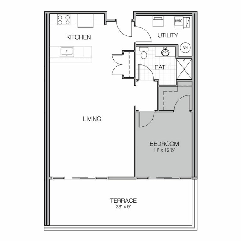 Apartment Floor Plan DD