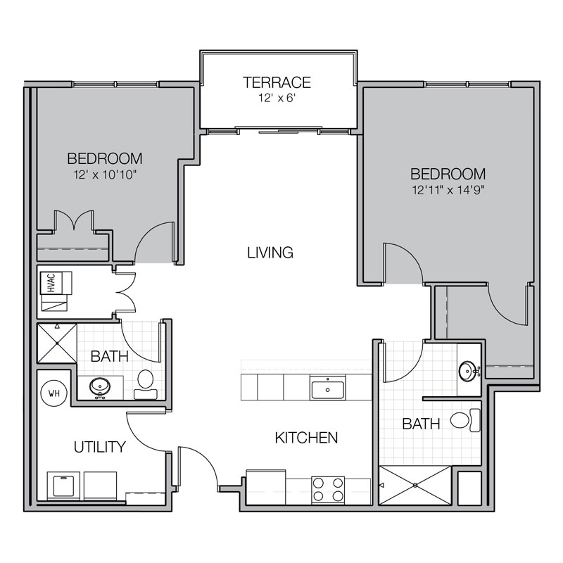 mosaic apartment floor plan g