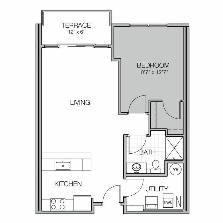 Apartment Floor Plan J