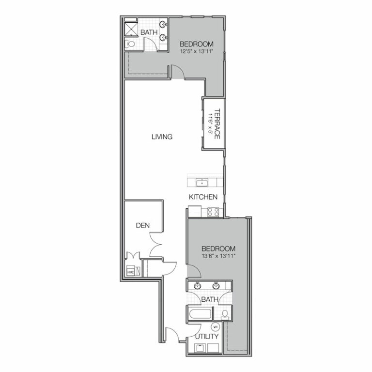 Apartment Floor Plan M
