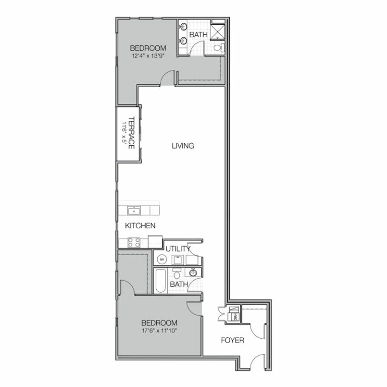 Apartment Floor Plan N