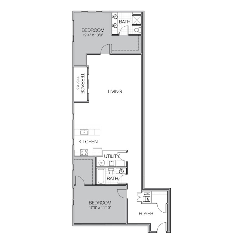 mosaic apartment floor plan n