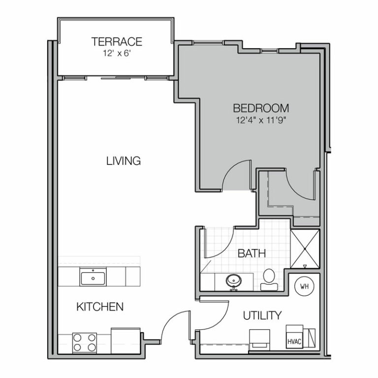 Apartment Floor Plan R
