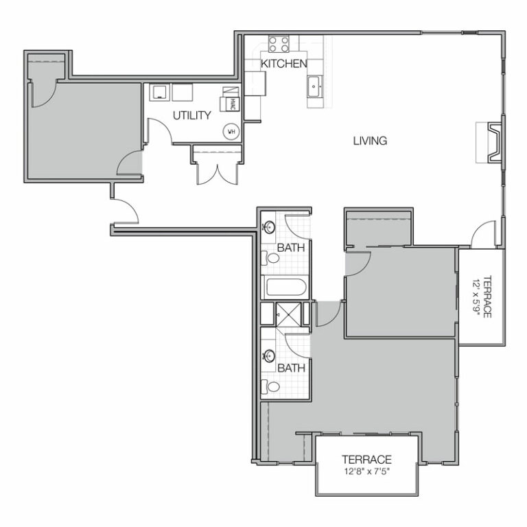 Apartment Floor Plan U