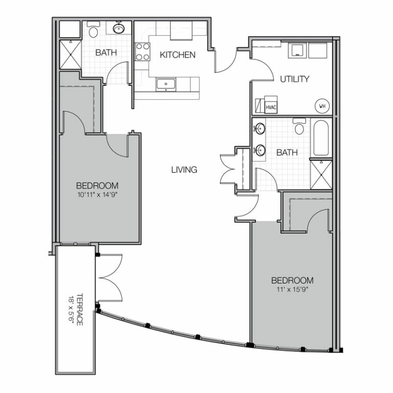 Apartment Floor Plan W1