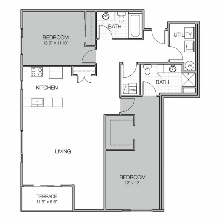 Apartment Floor Plan Z